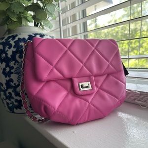 Pink Quilted Bag